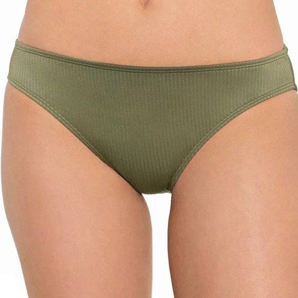 SALT + COVE Ribbed Hipster Bikini Bottoms Swimwear - Picture 1 of 8